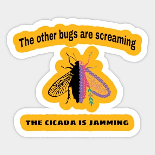 Cicada Sticker